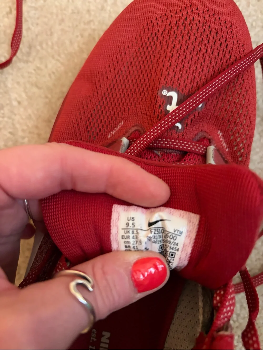 Nike Pegasus 41 Alabama Shoes